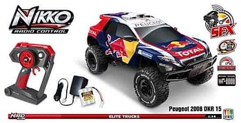 Promoties Nikko Peugeot 2008 DKR Red Bull - Nikko - Geldig van 22/06/2018 tot 30/06/2018 bij ToyChamp