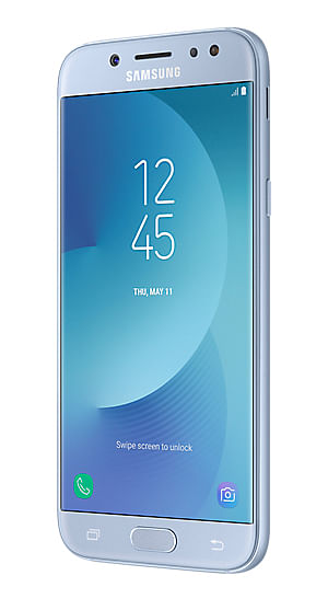Promoties SA Galaxy J5 2017 Blue Silver DS - Samsung - Geldig van 01/10/2018 tot 31/12/2018 bij Auva