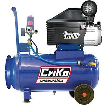Promotions C&K compressor met olie 1,5 PK 24 L - Criko - Valide de 01/10/2018 à 31/12/2018 chez BricoPlanit