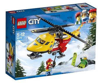 Promoties 60179 Ambulancehelikopter - Lego - Geldig van 20/10/2018 tot 09/12/2018 bij ToyChamp