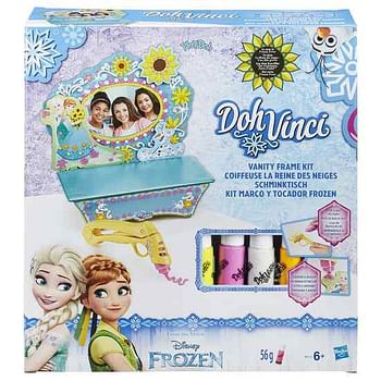 Promoties Doh Vinci Frozen kaptafel - Doh Vinci - Geldig van 08/12/2018 tot 31/12/2018 bij ToyChamp