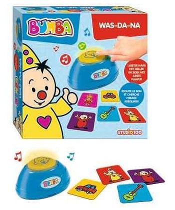 Promoties Bumba Geluidenspel "Was-Da-Na" - Studio 100 - Geldig van 10/12/2018 tot 13/12/2018 bij ToyChamp