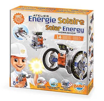 Promoties Buki Zonne-energie 14-in-1 - Buki - Geldig van 10/12/2018 tot 13/12/2018 bij ToyChamp
