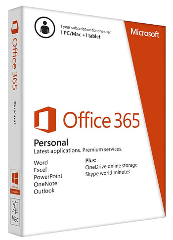 Promoties Microsoft Office 365 Personal 1jaar Nederlands - Microsoft - Geldig van 01/04/2019 tot 30/04/2019 bij Auva
