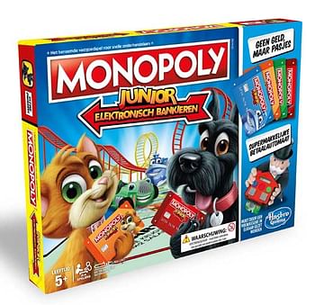 Promoties Monopoly Junior Electronisch Bankieren - Monopoly - Geldig van 06/04/2019 tot 25/04/2019 bij ToyChamp
