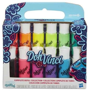 Promoties Doh Vinci aanvulset van 12 kleuren - Doh Vinci - Geldig van 02/01/2019 tot 20/01/2019 bij ToyChamp