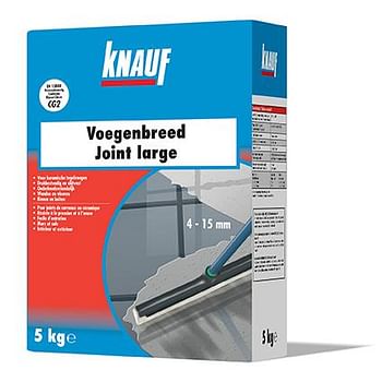 Promoties Knauf voegenbreed 'Flex'  wit 5 kg - Knauf - Geldig van 01/01/2019 tot 31/01/2019 bij BricoPlanit