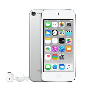 Promoties Apple iPod Touch 32GB White/Silver - Apple - Geldig van 03/01/2019 tot 31/01/2019 bij Selexion