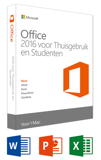 Promoties Microsoft Office Mac Home and Student 2016 NL - 1 Mac - Microsoft - Geldig van 16/06/2019 tot 30/06/2019 bij Selexion