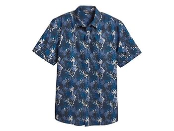 Promoties LIVERGY® Hemd met korte mouwen voor heren (XL (43/44), print) - Hemden - Livergy - Geldig van 28/01/2019 tot 02/02/2019 bij Lidl