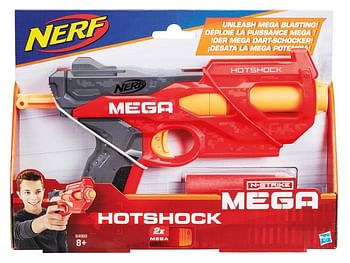 Promoties NERF Waterpistool of speelgoedpistool (Mega Hot Shock) - Tuinspeelgoed - Nerf - Geldig van 28/01/2019 tot 02/02/2019 bij Lidl