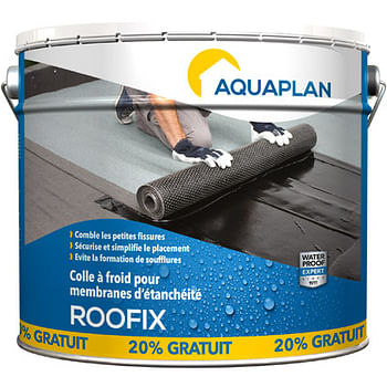 Promoties Aquaplan koudlijm 'Roofix' 12 L - Aquaplan - Geldig van 26/06/2019 tot 08/07/2019 bij Brico
