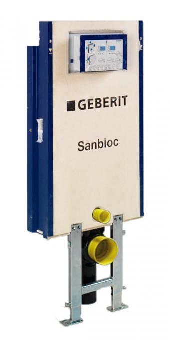 Promoties Geberit Sanbloc Inbouwreservoir (zonder duwplaat) - Geberit - Geldig van 01/02/2019 tot 24/02/2019 bij X2O