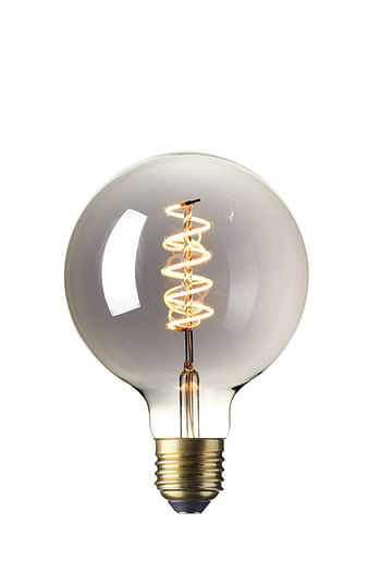 Promoties Led Lamp Filament E27 4w 100lumen Diam125mm H170mm - Zelfbouwmarkt - Geldig van 02/04/2019 tot 29/04/2019 bij Zelfbouwmarkt