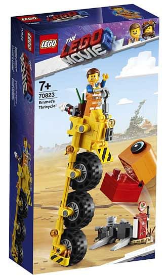 Promoties 70823 Emmets driewieler! - Lego - Geldig van 16/03/2019 tot 18/04/2019 bij ToyChamp