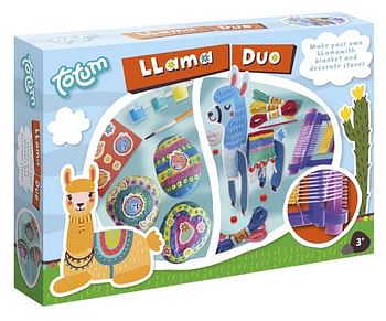 Promoties Lama 2-in-1 Creativity Set - Totum - Geldig van 16/03/2019 tot 18/04/2019 bij ToyChamp