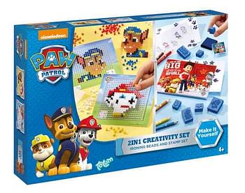 Promotions Paw Patrol 2-in-1 Creativity Set - Totum - Valide de 16/03/2019 à 18/04/2019 chez ToyChamp