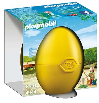 Promoties Dierenverzorger met alpaca - Playmobil - Geldig van 06/04/2019 tot 25/04/2019 bij ToyChamp
