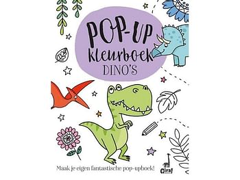 Promoties Pop-Up Kleurboek Dino'S - Baeckens Books - Geldig van 02/07/2019 tot 31/08/2019 bij Multi Bazar