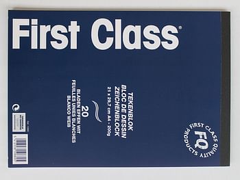 Promoties Tekenblok F Cl Ats A4 - First Class - Geldig van 09/05/2019 tot 17/07/2019 bij Multi Bazar