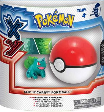 Promoties Clip 'n Carry Poké Ball - Tomy - Geldig van 18/05/2019 tot 09/06/2019 bij ToyChamp