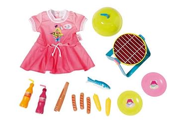 Promoties Baby Born Play & Fun Barbecue Set - Zapf creation - Geldig van 18/05/2019 tot 09/06/2019 bij ToyChamp