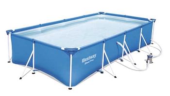 Promotions Rechthoekig framezwembad met filterpomp - BestWay - Valide de 08/07/2019 à 02/08/2019 chez ToyChamp