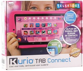 Promoties Kurio TAB Connect Telekids Roze - Kurio - Geldig van 08/07/2019 tot 02/08/2019 bij ToyChamp