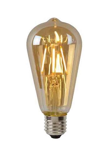 Promoties Lamp Led Filament Gold 5w 400 Lumen E27 - Zelfbouwmarkt - Geldig van 23/07/2019 tot 19/08/2019 bij Zelfbouwmarkt