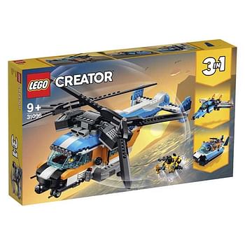 Aanbiedingen 31096 Dubbel-rotor helikopter - Lego - Geldig van 19/10/2019 tot 08/12/2019 bij ToyChamp