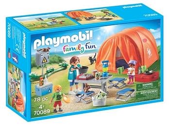 Aanbiedingen 70089 Kampeerders met tent - Playmobil - Geldig van 19/10/2019 tot 08/12/2019 bij ToyChamp