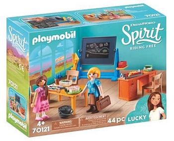 Aanbiedingen 70121 De klas van Mevrouw Flores - Playmobil - Geldig van 19/10/2019 tot 08/12/2019 bij ToyChamp