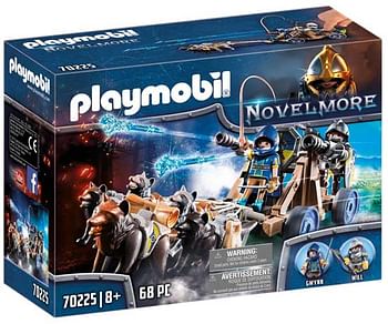 Aanbiedingen 70225 Novelmore ridders met waterkanon en ridders - Playmobil - Geldig van 19/10/2019 tot 08/12/2019 bij ToyChamp