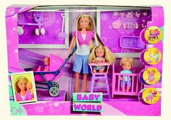 Aanbiedingen Baby World - Steffi Love - Geldig van 07/12/2019 tot 01/01/2020 bij ToyChamp
