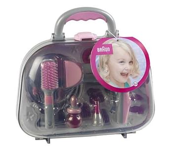 Aanbiedingen Beauty case met Braun haardroger - Klein - Geldig van 07/12/2019 tot 01/01/2020 bij ToyChamp