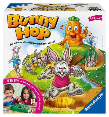 Aanbiedingen Bunny Hop - Ravensburger - Geldig van 07/12/2019 tot 01/01/2020 bij ToyChamp