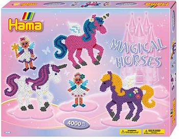 Aanbiedingen Hama Magical Horses set - Hama - Geldig van 07/12/2019 tot 01/01/2020 bij ToyChamp