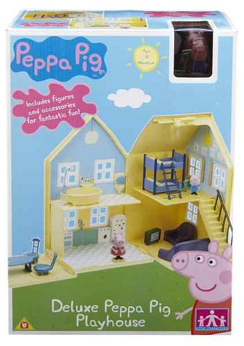 Aanbiedingen Peppa Pig Peppa's Luxe gemeubeld speelhuis - Giochi Preziosi - Geldig van 07/12/2019 tot 01/01/2020 bij ToyChamp