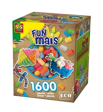 Aanbiedingen SES Funmais Mix Big Box 1600st - SES - Geldig van 07/12/2019 tot 01/01/2020 bij ToyChamp