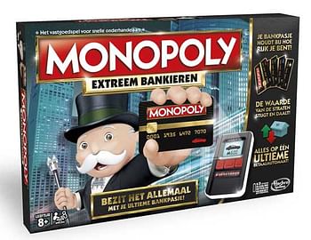 Aanbiedingen Monopoly Extreem Bankieren NL - Monopoly - Geldig van 07/12/2019 tot 01/01/2020 bij ToyChamp