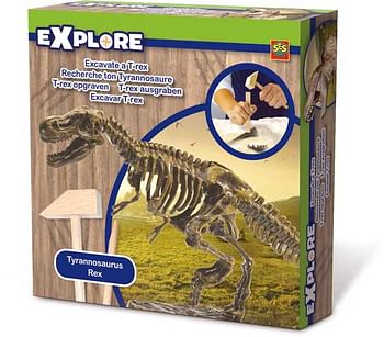 Aanbiedingen SES Explore T-Rex opgraven - SES - Geldig van 07/12/2019 tot 01/01/2020 bij ToyChamp