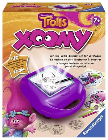 Aanbiedingen Xoomy Compact Trolls - Ravensburger - Geldig van 07/12/2019 tot 01/01/2020 bij ToyChamp