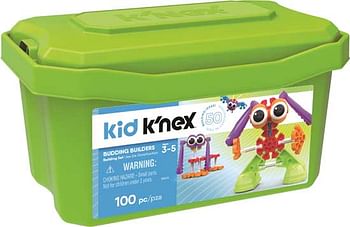 Aanbiedingen Kid K'nex Budding Builders kist - K'Nex - Geldig van 07/12/2019 tot 01/01/2020 bij ToyChamp