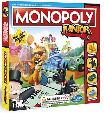 Aanbiedingen Monopoly Junior - Monopoly - Geldig van 07/12/2019 tot 01/01/2020 bij ToyChamp