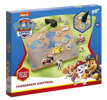 Aanbiedingen Paw Patrol Hammer Patrol - Totum - Geldig van 07/12/2019 tot 01/01/2020 bij ToyChamp