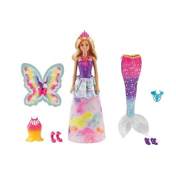 Aanbiedingen Barbie Dreamtopia verkleedset - Barbie - Geldig van 07/12/2019 tot 01/01/2020 bij ToyChamp