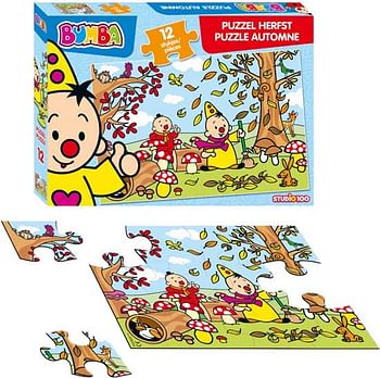 Aanbiedingen Bumba puzzel 4 seizoenen: Herfst 12st - Studio 100 - Geldig van 07/12/2019 tot 01/01/2020 bij ToyChamp