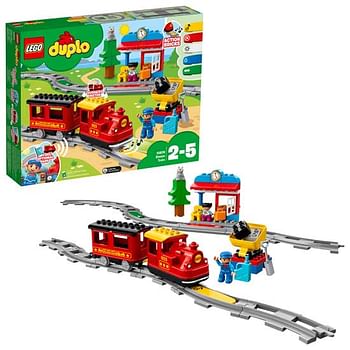 Aanbiedingen 10874 Stoomtrein - Lego - Geldig van 07/12/2019 tot 01/01/2020 bij ToyChamp