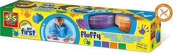 Aanbiedingen SES My first - Fluffy vingerverf - SES - Geldig van 07/12/2019 tot 01/01/2020 bij ToyChamp