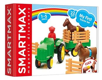 Aanbiedingen SmartMax My First Tractor Set - Smartmax - Geldig van 07/12/2019 tot 01/01/2020 bij ToyChamp